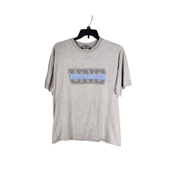 Vintage Y2K North Carolina Nike Center Swoosh T, men's large - Picture 1 of 4